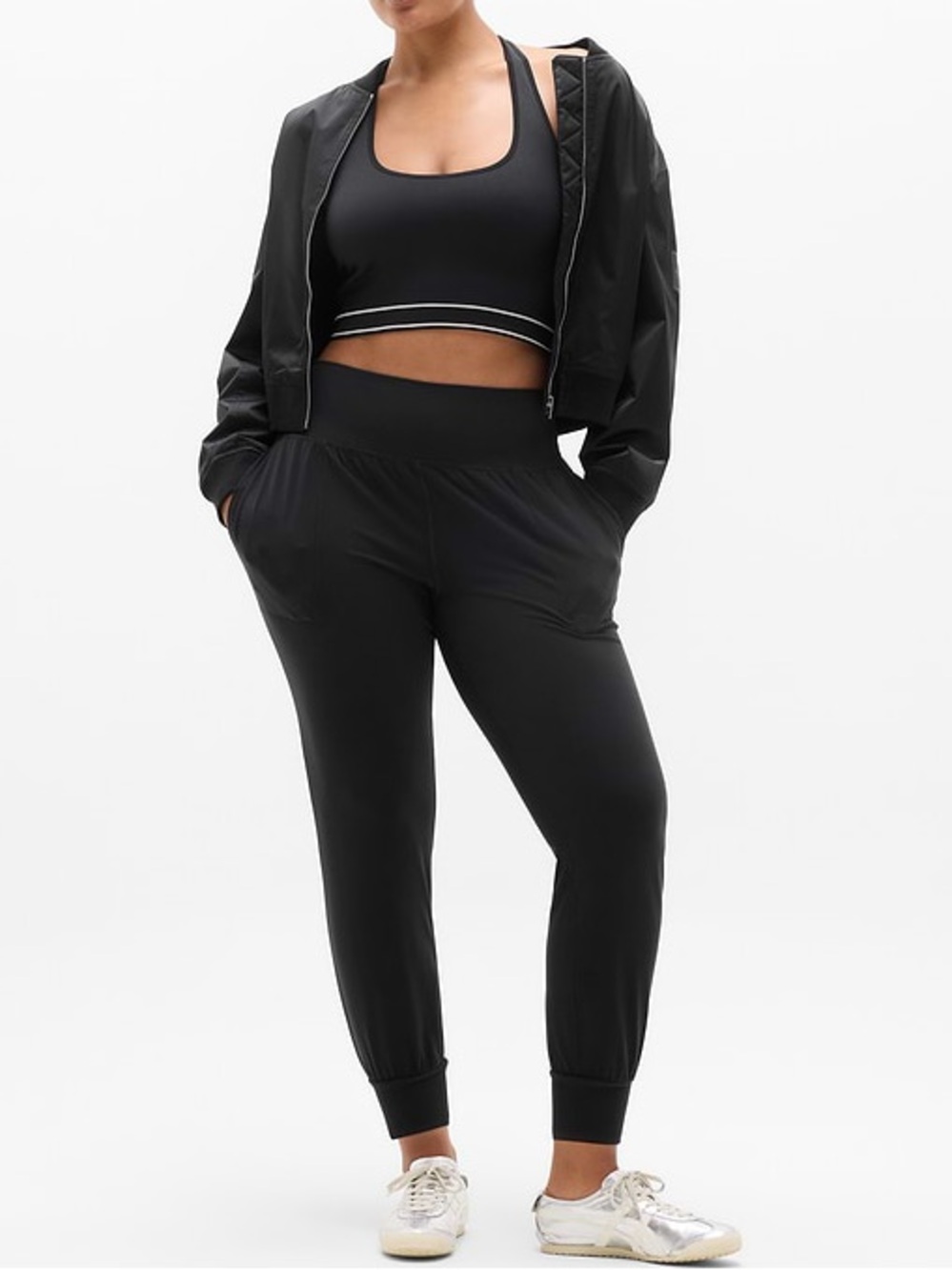 Athleta Salutation Jogger Powervita High Rise Black XS